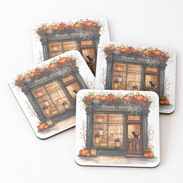 Item preview, Haunted Bookshop designed and sold by CozyinTime.