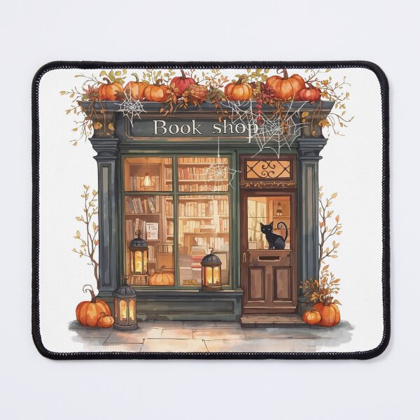 Item preview, Haunted Bookshop designed and sold by CozyinTime.