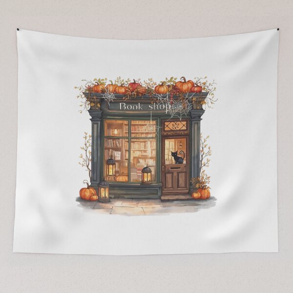 Item preview, Haunted Bookshop designed and sold by CozyinTime.