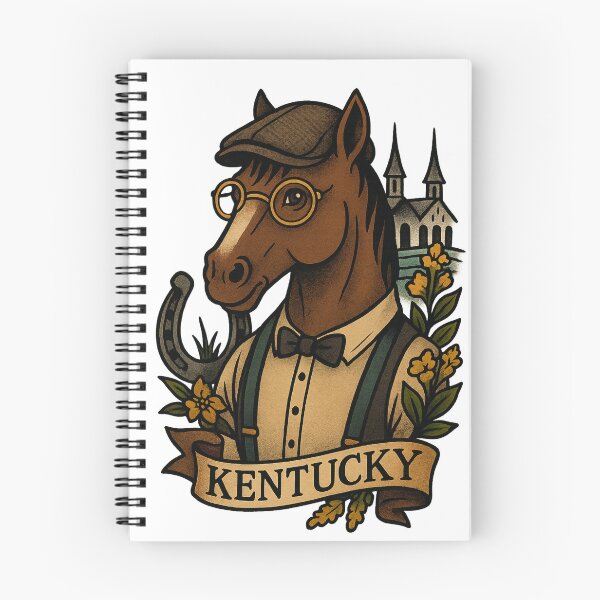 Item preview, Kentucky Horse Hipster – Fifty Nifty Collection designed and sold by Zippitydodads.