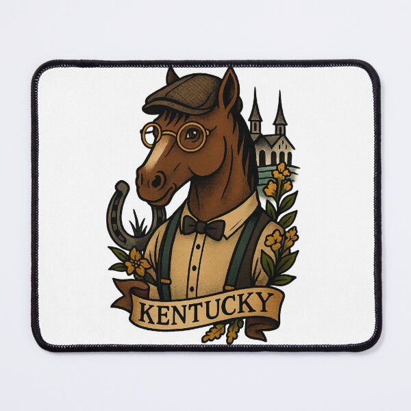 Item preview, Kentucky Horse Hipster – Fifty Nifty Collection designed and sold by Zippitydodads.