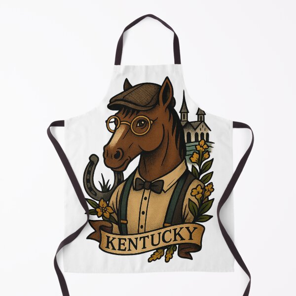 Item preview, Kentucky Horse Hipster – Fifty Nifty Collection designed and sold by Zippitydodads.