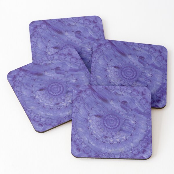 Item preview, Smeared Purple Paint Monochromatic Kaleidoscope designed and sold by SCArtAndGames.