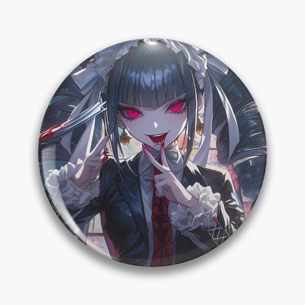 Item preview, Celestia Ludenberg Gothic Danganronpa Anime Girl Dark Victorian Fantasy designed and sold by HumbertoValveno.