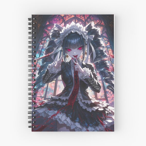Item preview, Celestia Ludenberg Gothic Danganronpa Anime Girl Dark Victorian Fantasy designed and sold by HumbertoValveno.