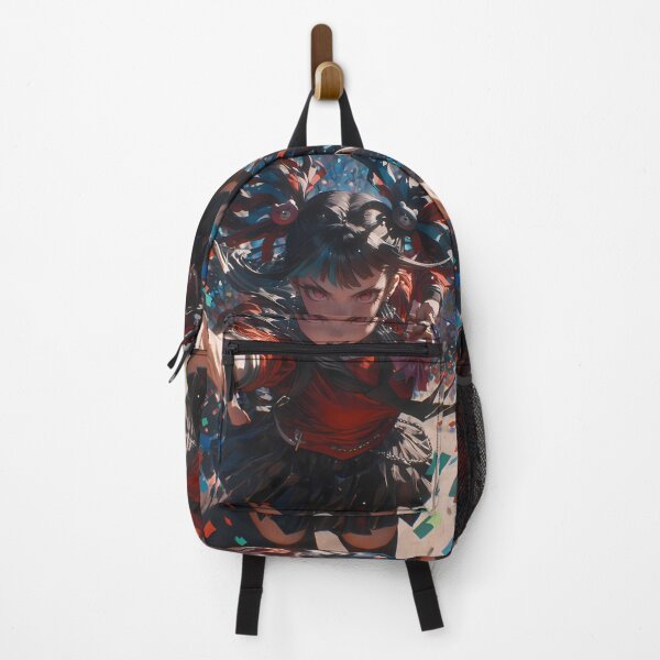 Item preview, Maki Harukawa Fierce Red Danganronpa Anime Girl Dark Intense Action designed and sold by HumbertoValveno.