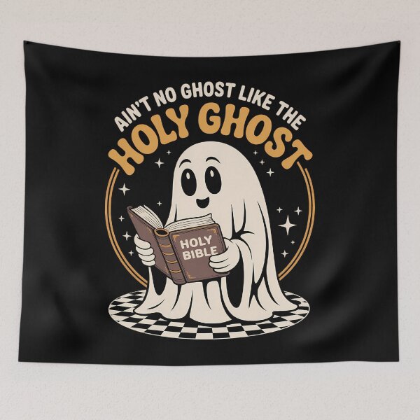 Item preview, Ain't No Ghost Like The Holy Ghost Funny Christian Halloween designed and sold by TrinaEspinoza.