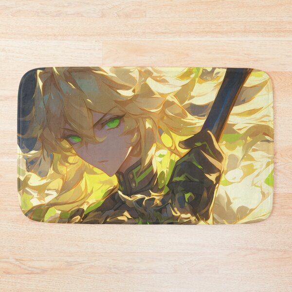 Item preview, Mikaela Hyakuya Seraph Of The End Golden Blade Intense Anime Warrior designed and sold by HumbertoValveno.