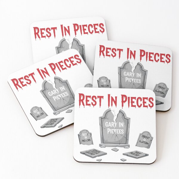 Item preview, Rest in Pieces – Gravestone Halloweendesign designed and sold by Authentic-Merch.