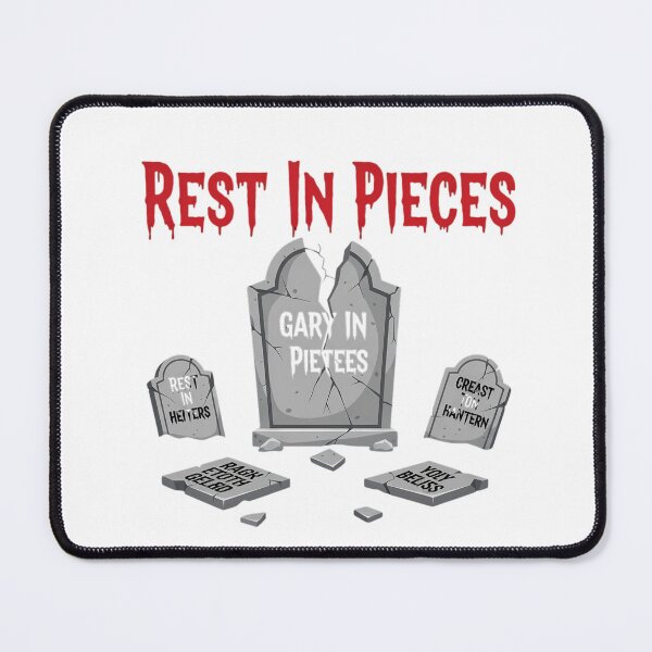 Item preview, Rest in Pieces – Gravestone Halloweendesign designed and sold by Authentic-Merch.