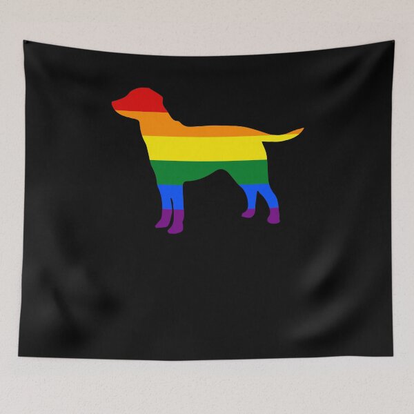 Item preview, Proud Dad Rainbow Flag Labradoodle Gay Pride Dog Apparel designed and sold by KentuckyGirlTee.