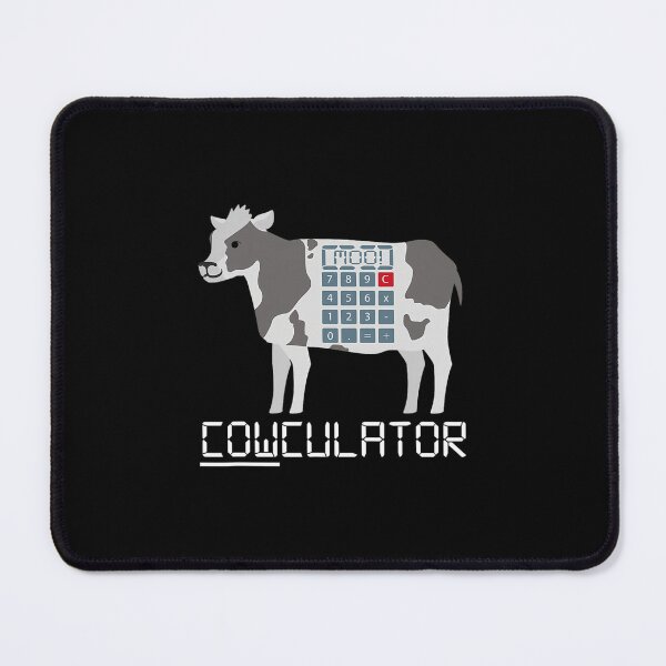 Item preview, Cowculator Math Calculator Funny Cow Moo designed and sold by meqiumranin.