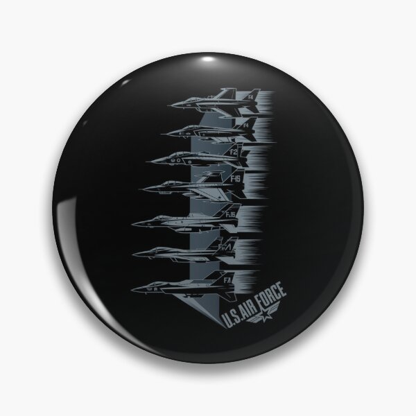 Item preview, Air Force Fighter Jets F-4 F-111 F-15 F-16 F-22 F-35 designed and sold by papertaless.