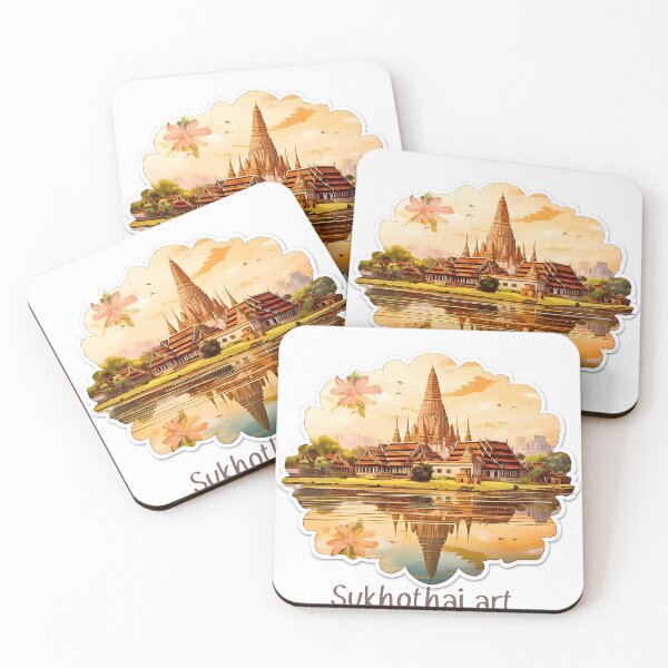 Item preview, Sukhothai Architecture Thailand Art,Sukhothai architecture is the capital of Thailand. designed and sold by Happyfreedom.