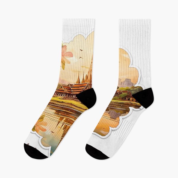 Item preview, Sukhothai Architecture Thailand Art,Sukhothai architecture is the capital of Thailand. designed and sold by Happyfreedom.