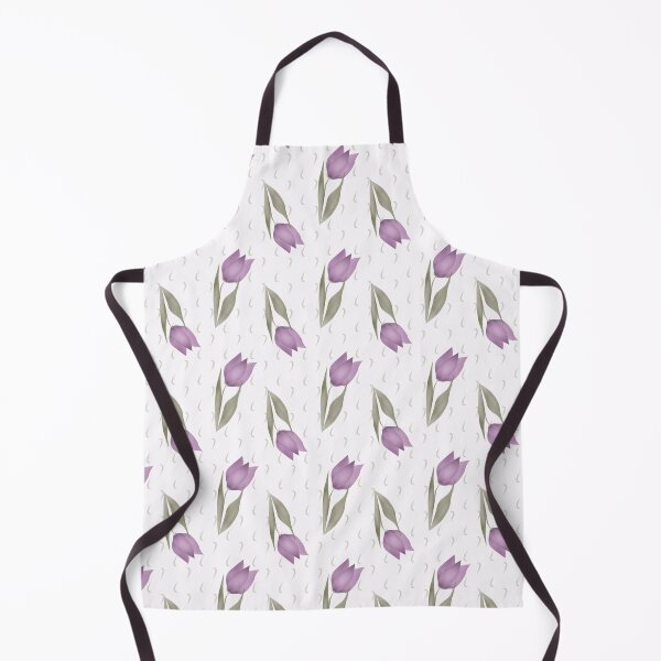 Item preview, texture design blue tulip retro sixties designed and sold by fuzzyfox.