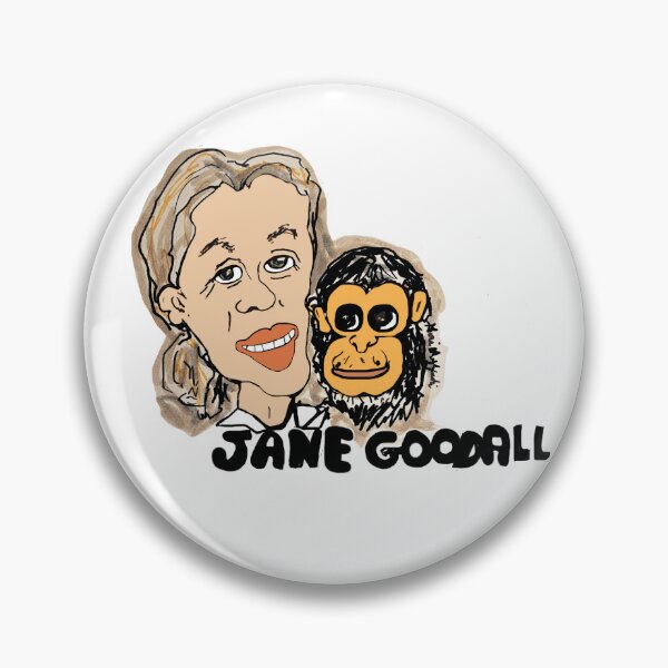 Item preview, Jane Goodall designed and sold by The Art Queen Of Michigan .