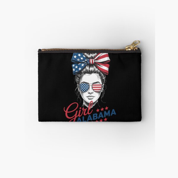 Item preview, Alabama For Girl Messy Bun American Flag designed and sold by papertaless.