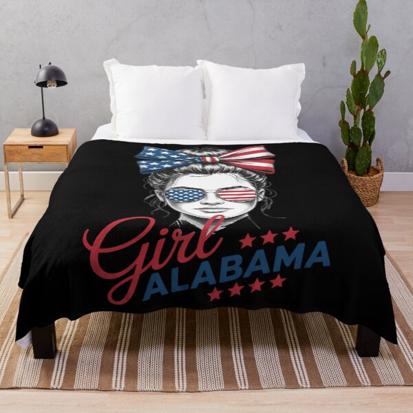 Item preview, Alabama For Girl Messy Bun American Flag designed and sold by papertaless.