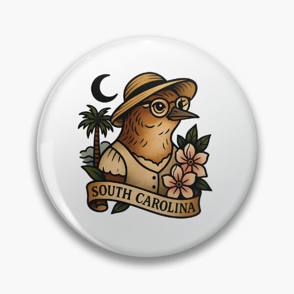Item preview, South Carolina Wren Hipster – Fifty Nifty Collection designed and sold by Zippitydodads.