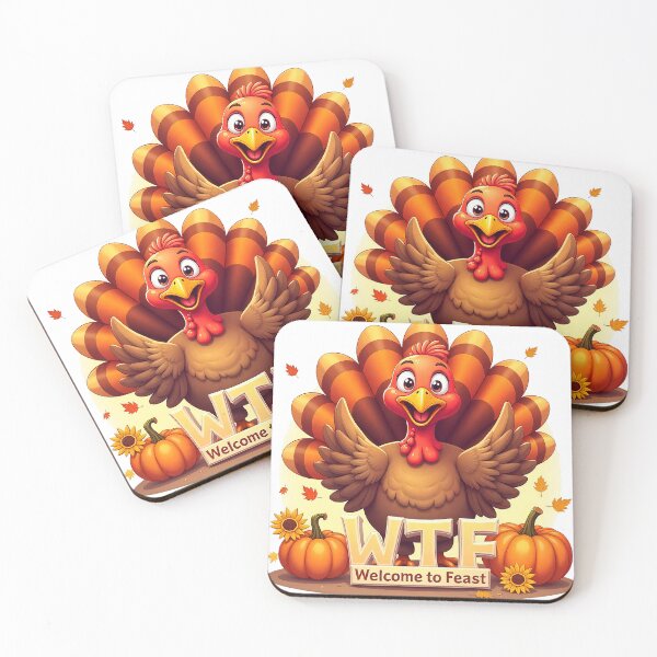 Item preview, WTF Turkey Shirt – Funny Thanksgiving Tee for Fall Family Feasting designed and sold by Zyorakhi Fashion.