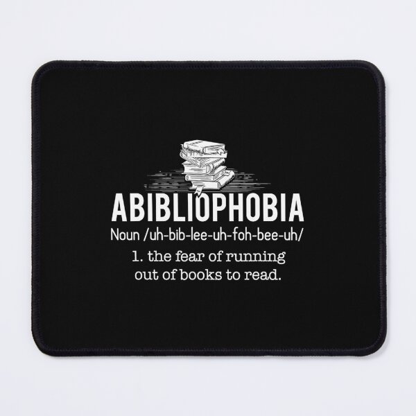Item preview, Abibliophobia - Funny Reading Bookworm Reader 	 	 		 designed and sold by dingsfacuset.