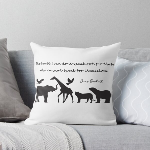 Aperçu de l'œuvre Jane Goodall quote créée et vendue par MotleyMethod.
