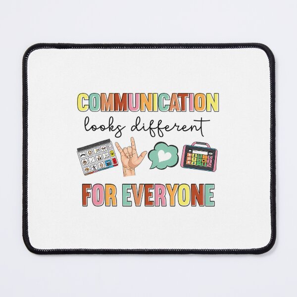 Item preview, Communication Looks Different For Everyone Speech Therapy designed and sold by suveergippou.