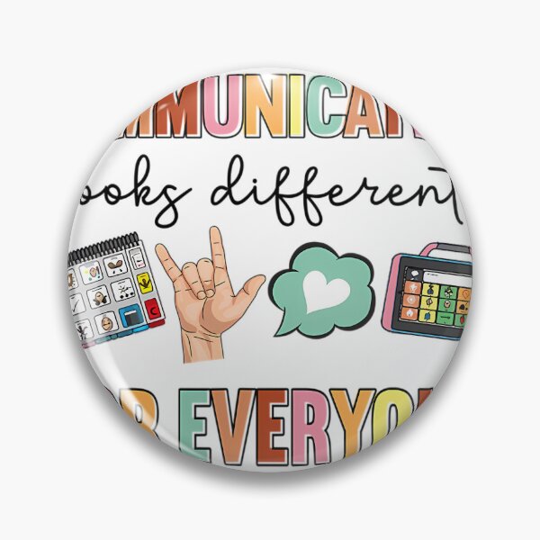 Item preview, Communication Looks Different For Everyone Speech Therapy 		 designed and sold by suveergippou.