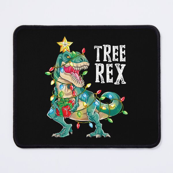 Item preview, Dinosaur Christmas Tree Rex Pajamas Xmas Lights designed and sold by renceshyme.