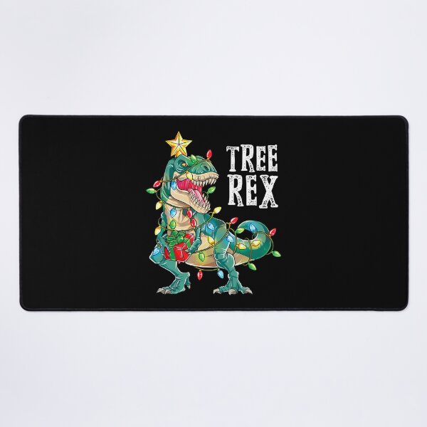 Item preview, Dinosaur Christmas Tree Rex Pajamas Xmas Lights designed and sold by renceshyme.