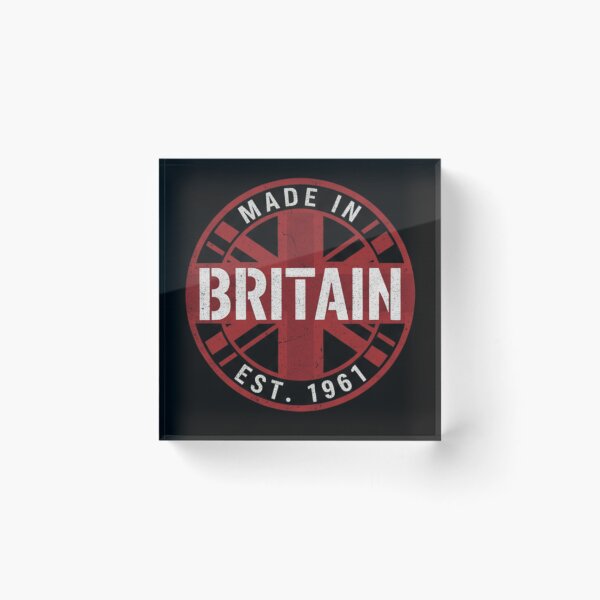 Item preview, Made in Britain - Est. 1961 - Distressed Union Jack designed and sold by Random Designs.