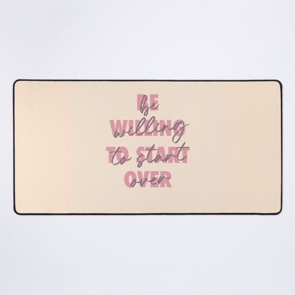 Item preview, Be Willing to Start Over designed and sold by KiaraMcCarter.