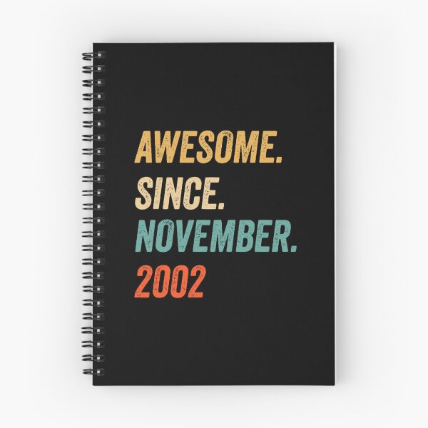 Item preview, Awesome Since November 2002 Vintage 		 designed and sold by mazzykeohans.