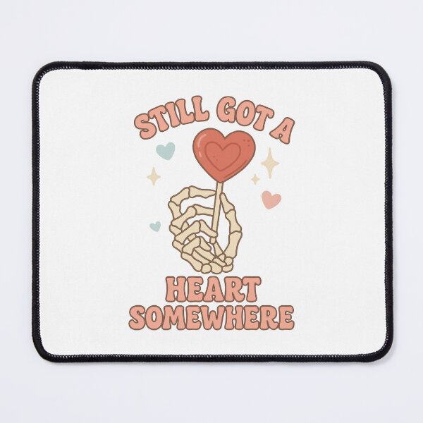Item preview, Still Got a Heart Somewhere – Pastel Skeleton Hand Lollipop Design designed and sold by inkoutninja.