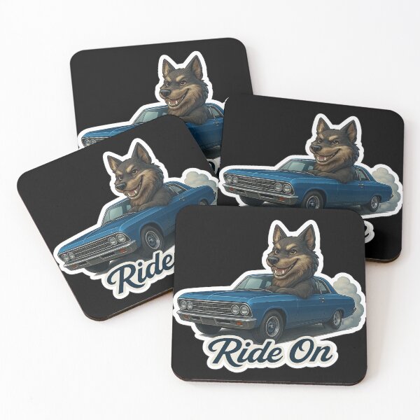 Item preview, Ride On Wolf designed and sold by C9sept Designs.