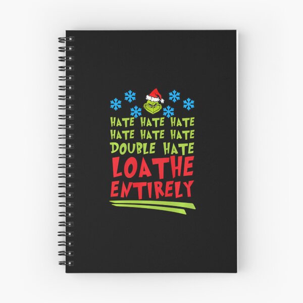 Item preview, Hate Hate Hate Double Hate Loathe Entirely Christmas 	 Swea		 designed and sold by boomanntsimeh.