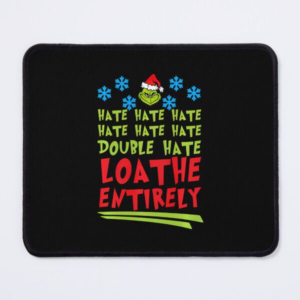Item preview, Hate Hate Hate Double Hate Loathe Entirely Christmas Swea designed and sold by boomanntsimeh.