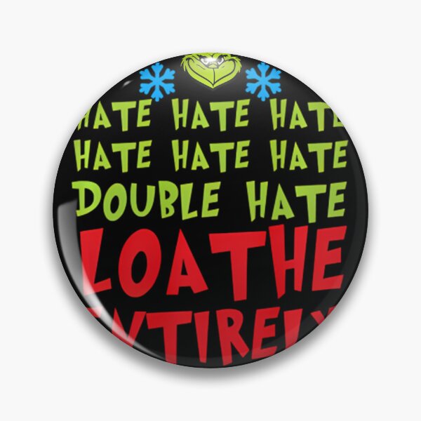 Item preview, Hate Hate Hate Double Hate Loathe Entirely Christmas 	 Swea		 designed and sold by boomanntsimeh.