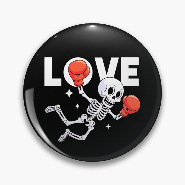 Item preview, Funny Skeleton Boxing Gloves Design Love and Humor designed and sold by Colorful Designs.
