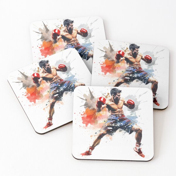 Item preview, The Art of Muay Thai Fighter Art designed and sold by Happyfreedom.