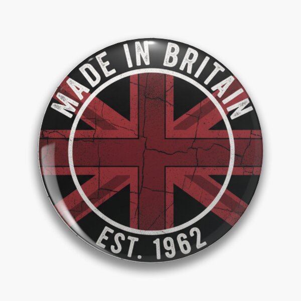 Item preview, Made in Britain - Est. 1962 - Distressed Union Jack designed and sold by Random Designs.