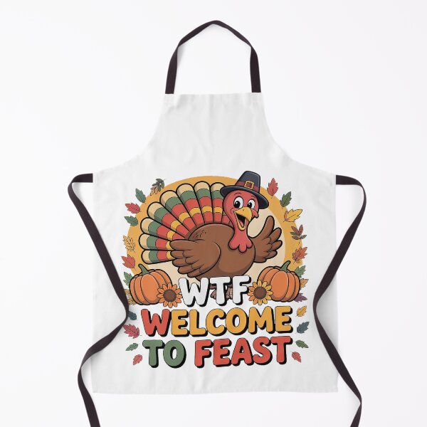 Item preview, WTF Turkey Shirt – Welcome to Feast Funny Thanksgiving Tee designed and sold by Zyorakhi Fashion.