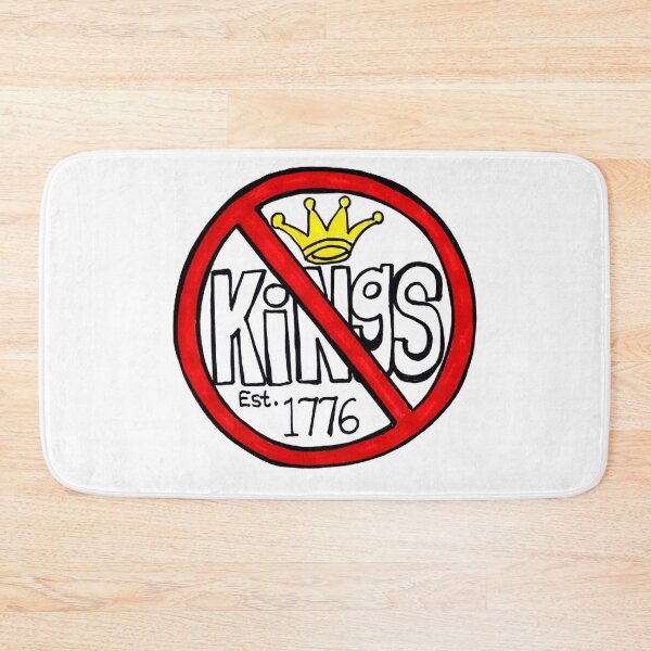 Item preview, No Kings Est. 1776 designed and sold by SoulMama1970.