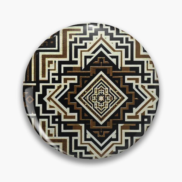 Item preview, Intricate Earthtone Maze Mandala designed and sold by Gulf-Studio.