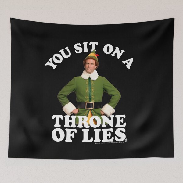 Item preview, Elf You Sit on a Throne of Lies 		 designed and sold by wlochtofantl.