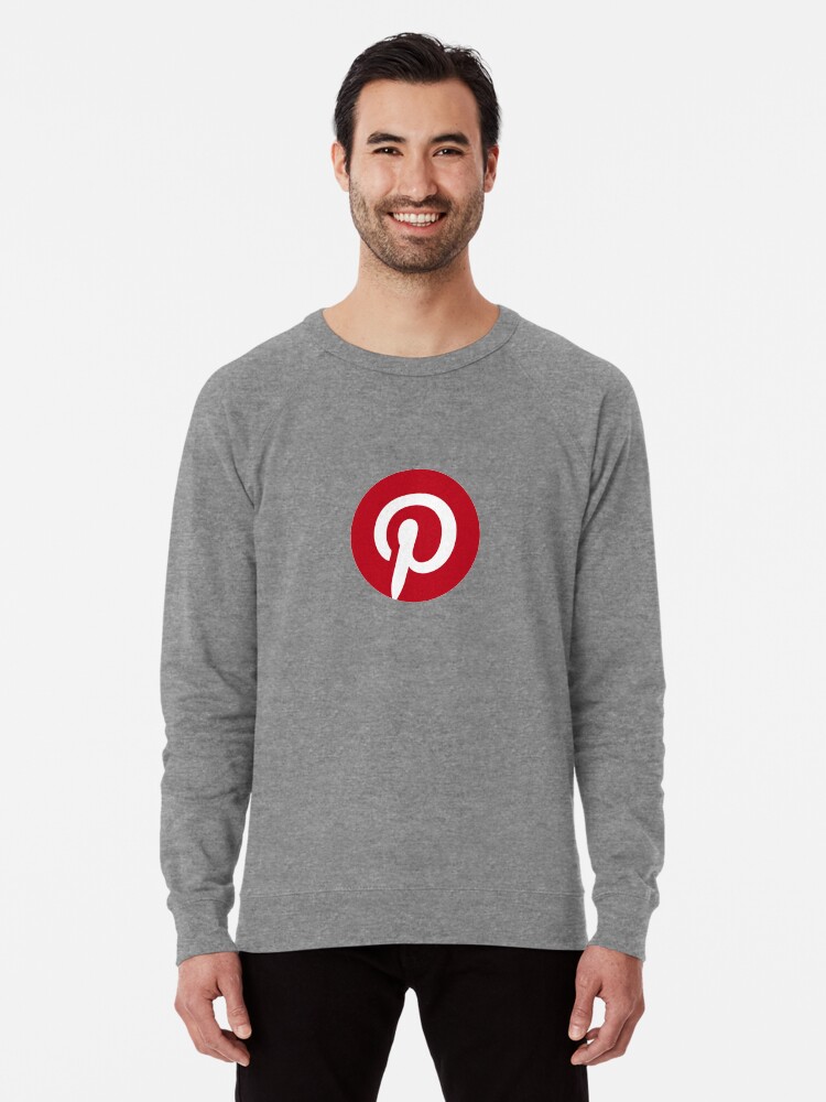 Pinterest Logo Lightweight Sweatshirt