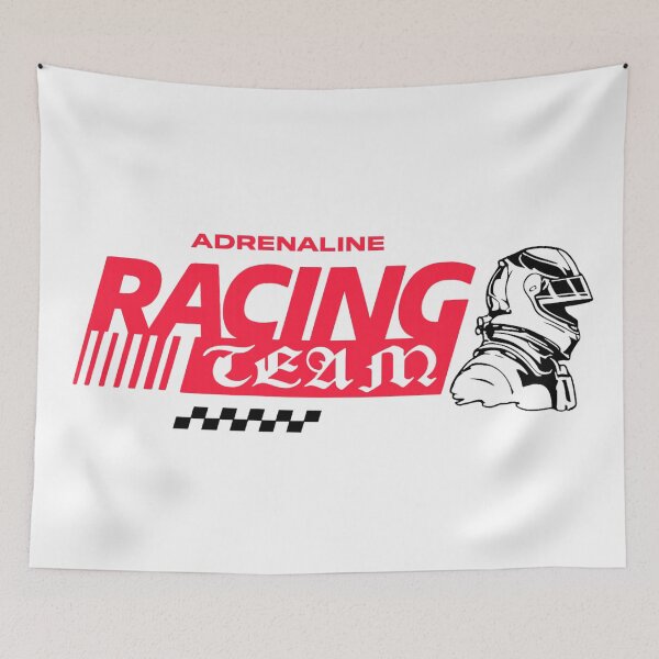 Item preview, Adrenaline Racing Team – Motorsport Speed Helmet Design designed and sold by CleanQuotes.