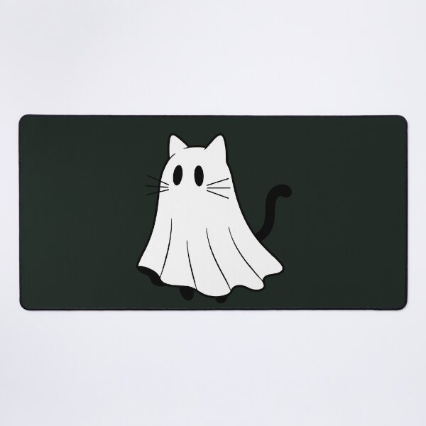 Item preview, Halloween Cats Ghost | Funny Cute T-shirt Sticker designed and sold by ianths.