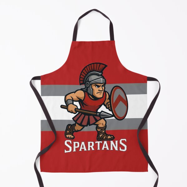 Item preview, Spartans Cartoon Mascot designed and sold by Q Art & Design .